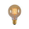 40W E27 Screw LED Dimmable Tungsten Bulb Pet Heating Lamp, Power Source: G80 Straight Wire