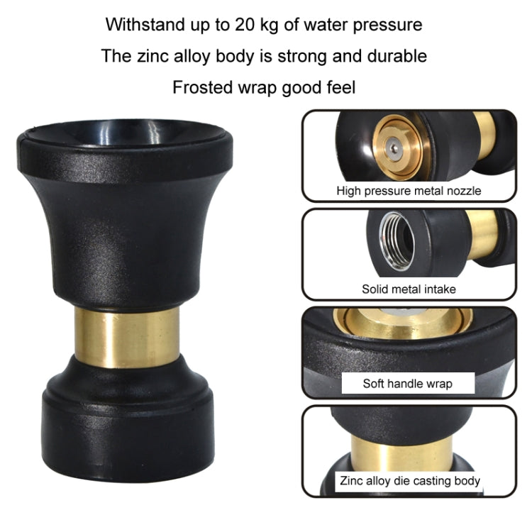 Metal Garden Watering Car Wash High Flow Nozzle(American Style)