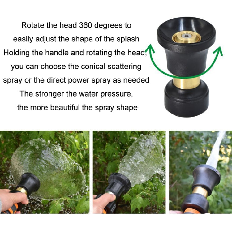 Metal Garden Watering Car Wash High Flow Nozzle(European Style)