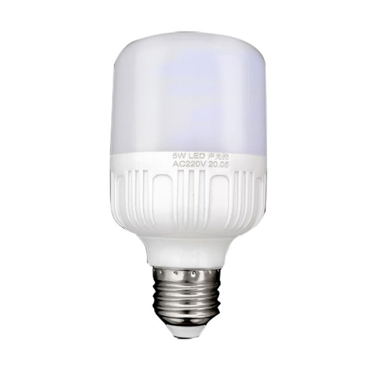 E27 LED Sound/Light Control Bulb Stair Corridor Human Body Sensor Light, Power: 9W(Premium)