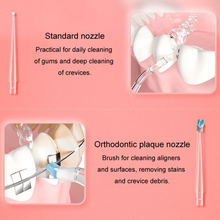 Oral Irrigator Accessories Home Oral Cleaning Teeth Cleaner Nozzle, Style: Standard Nozzle
