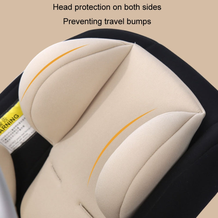 Infant Safety Seat Cushion Four Seasons Universal Stroller Lumbar Protection Pads(Black)