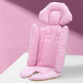 Baby Stroller Safety Cushion Cotton Cushion Baby Dining Chair Pad(Pink)
