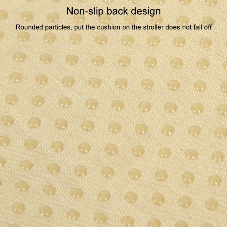 Baby Stroller Safety Cushion Cotton Cushion Baby Dining Chair Pad(Blue)