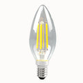C35 Constant Current Flicker-free LED Highlight Retro Chandelier Lights, Power: Sharp Bulbs E14-4W(6500K)