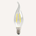 C35 Constant Current Flicker-free LED Highlight Retro Chandelier Lights, Power: Wax Tail E14-2W(4000K)