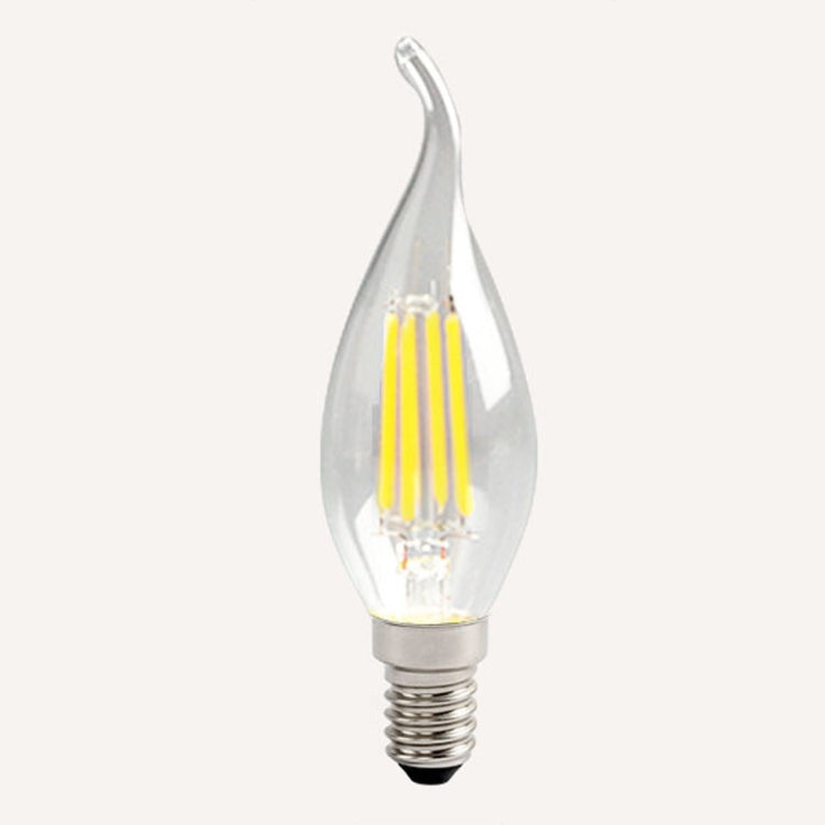 C35 Constant Current Flicker-free LED Highlight Retro Chandelier Lights, Power: Wax Tail E14-4W(2200K)