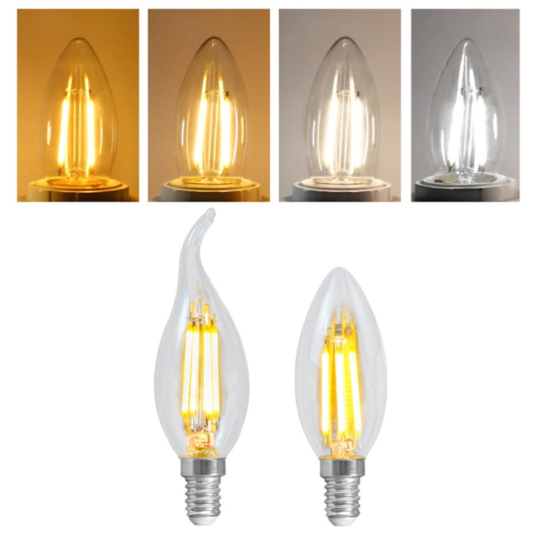 C35 Constant Current Flicker-free LED Highlight Retro Chandelier Lights, Power: Sharp Bulbs E14-6W(2200K)