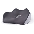 BEWALKER Slow Rebound Memory Foam Cushion Thickened Breathable Office Chair Seat Pad(Grey)