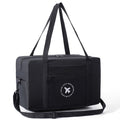 Foldable Travel Bag Shoulder Bag Airplane Suitcase For Camping Hiking, Size: Small Black