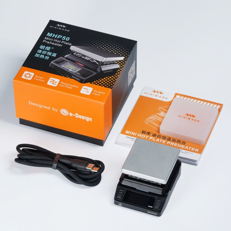 MINIWARE MHP50 Support PD/DC Power Supply 150W High Power Mini Thermostat Heating Station, Model: B5