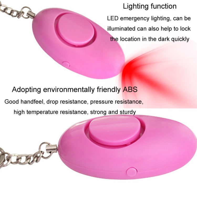 LED Flashing Alarm Anti Loss And Wolfproof Device Women Defense Emergency Caller(Pink)