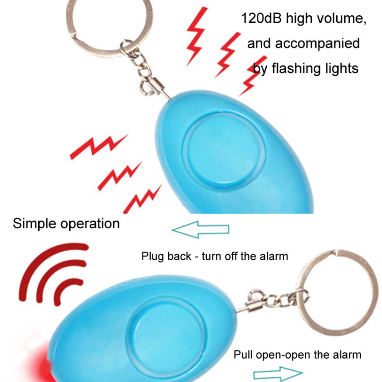 LED Flashing Alarm Anti Loss And Wolfproof Device Women Defense Emergency Caller(Black)