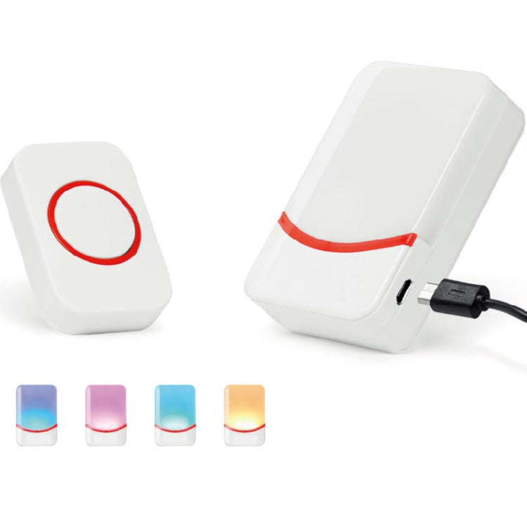 CMF1188-12 USB Power Home Wireless Doorbell Remote Control Intelligent Flashing Doorbell Caller