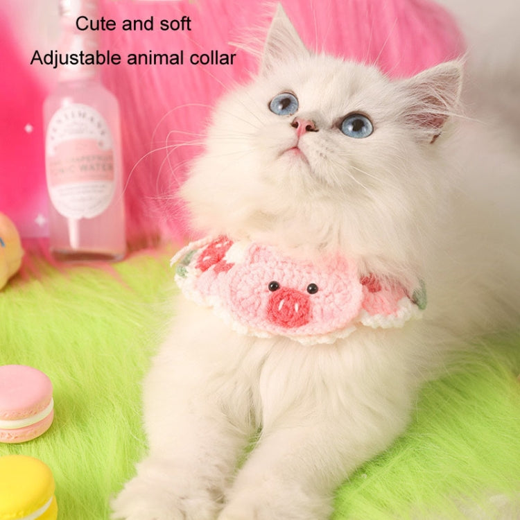Cats Dog Cute Knitted Collar Woolen Collar Handmade Scarf For Photo Decoration, Style: Romantic Princess(S)