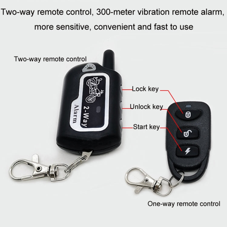 Intelligent Two-way Anti-cut Anti-theft Alarm for Motorcycles(YL-B014)