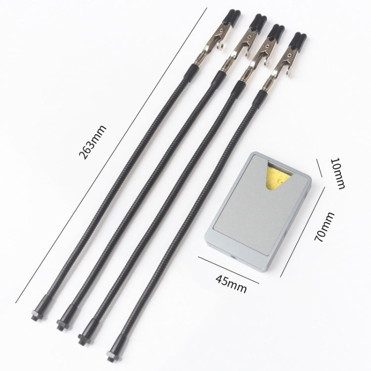 6pcs /Set Soldering Iron Multifunctional Bracket Welding Station Solder Holder Branding Iron Stand