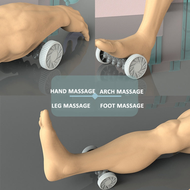Foot Massage Roller Home Fitness Muscle Relaxation Plantar Fascia Rod(Gray)