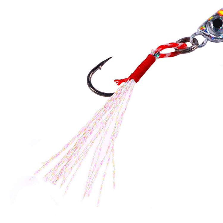 HENGJIA LB149 Slow Cranking Luminous Iron Plate Lead Fishing Bait Lua Naked Fake Bait, Size: 15g(Luminous)