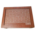 Wooden Money Box Piggy Bank With Counter Home Library Decoration, Spec: Light Brown 5000 Euros