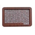 Wooden Money Box Piggy Bank With Counter Home Library Decoration, Spec: Dark Brown 10,000 Euros