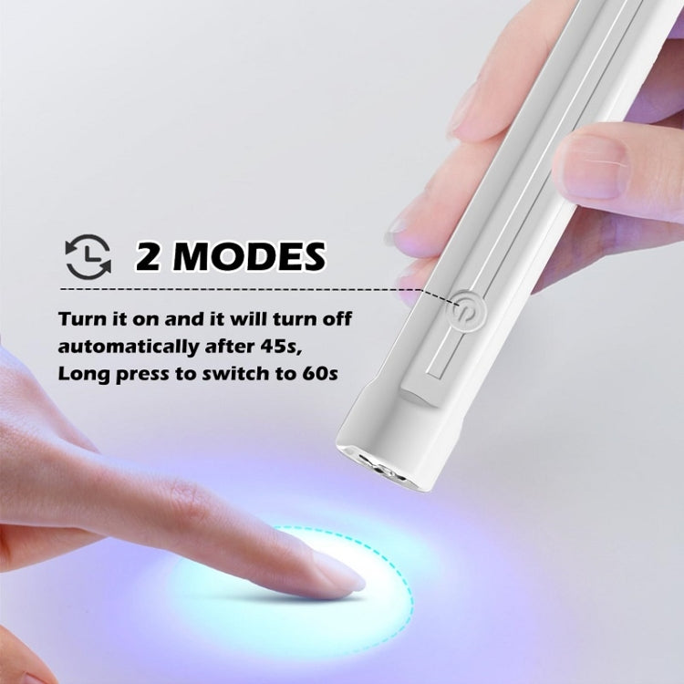 Small Portable Handheld Nail Polish Light Therapy Machine, Model: Rechargeable