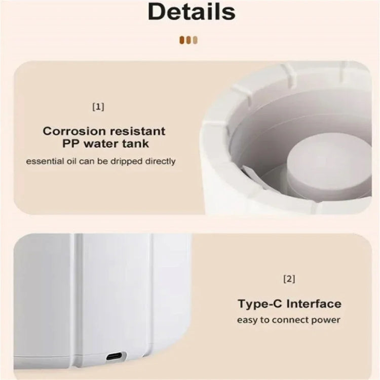 Bonfire Shaped Remote Control Aroma Diffuser Desktop Flame Humidifier, Color: Black