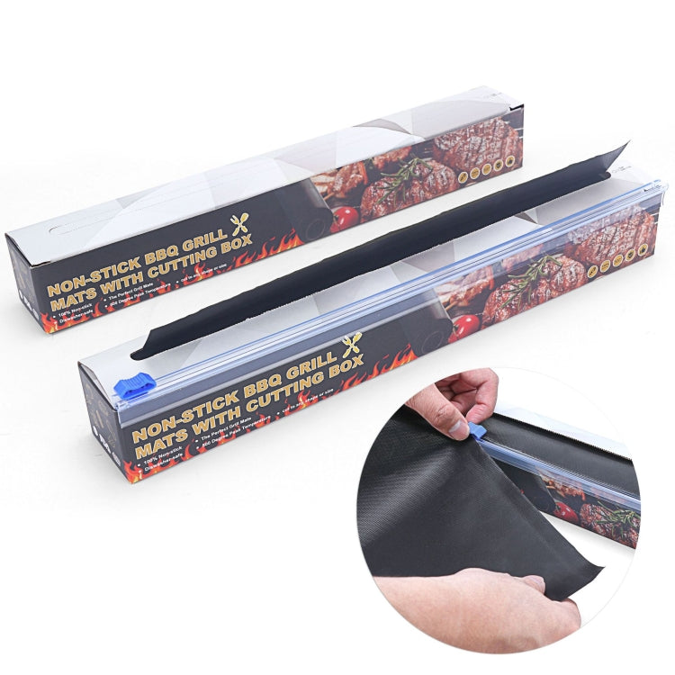 4m Non-Stick Freely Cuttable Grill Mat For Gas, Charcoal or Electric Grills