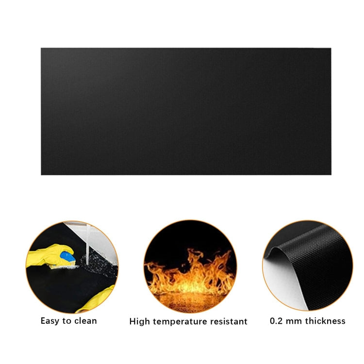 2m Non-Stick Freely Cuttable Grill Mat For Gas, Charcoal or Electric Grills