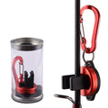 LUYA Rod Hanger Fishing Rod Holder Clip for 2mm-11mm Rods(Red)