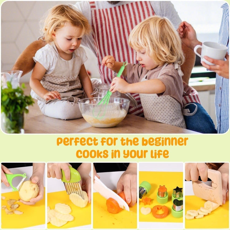 Children Cooking Knife Set Early Childhood Education Kitchen Tools, Spec: 13pcs /Set