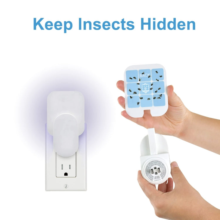 20pcs /Pack Replacement Glue Card for Plug-in Indoor Insect Trap Refills Glue Boards
