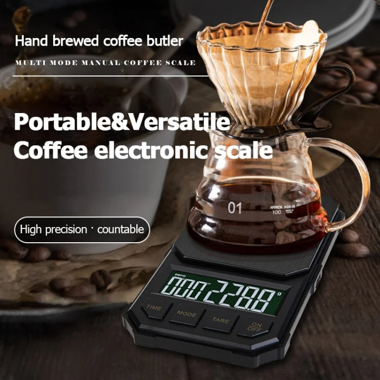 Charging Model 1kg/0.1g Portable Toolbox Digital Scale Jewelry Weighing Tool with Timing