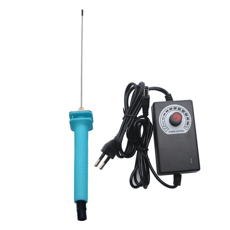 20cm KT Foam Board Cutting Pen Electrothermal Cutting Knife Thermal Melting Pen Tool(EU Plug)
