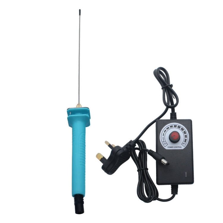 20cm KT Foam Board Cutting Pen Electrothermal Cutting Knife Thermal Melting Pen Tool(UK Plug)
