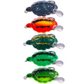 5colors /Set HENGJIA FO016 Lua Thunder Brogue Dummy Bait Turtle Sequins Fishing Bait, Size: 5.7cm 11.7g