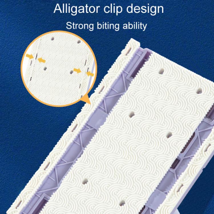 Washcloth Small Mop Lazy Person Hand-Free Automatic Paper Change Mini Floor Cleaner(Purple)