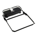 Suction Cup Kitchen Sink Filter Rack Household Draining Holder With Strainer(Transparent Black)