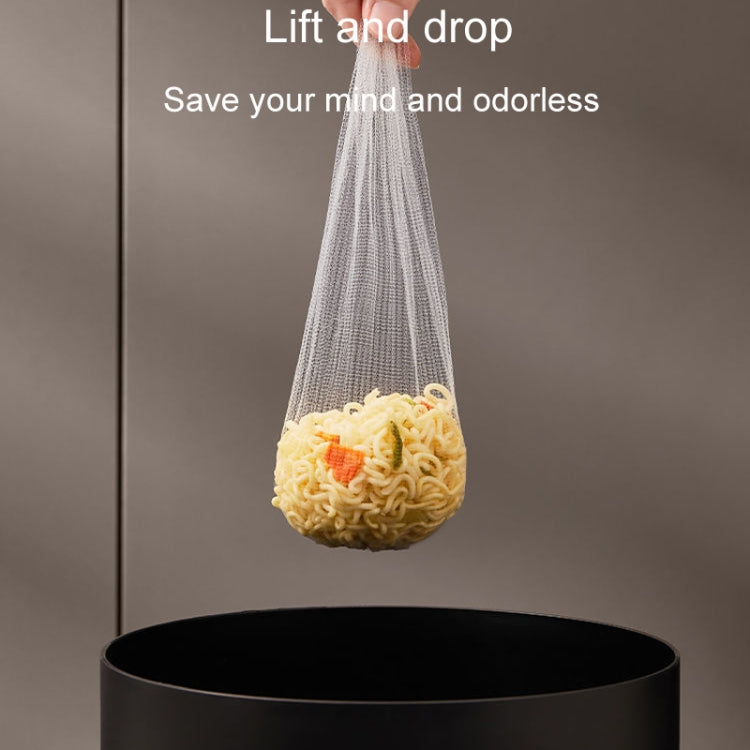 Suction Cup Kitchen Sink Filter Rack Household Draining Holder With Strainer(Transparent White)