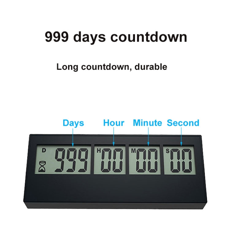 PS-110 LCD Screen Digital Display Date Countdown Timer 999 Days Timer