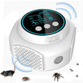 219 Intelligent Ultrasonic Multi-dimensional Frequency Conversion Home Indoor Mouse Repeller(White)