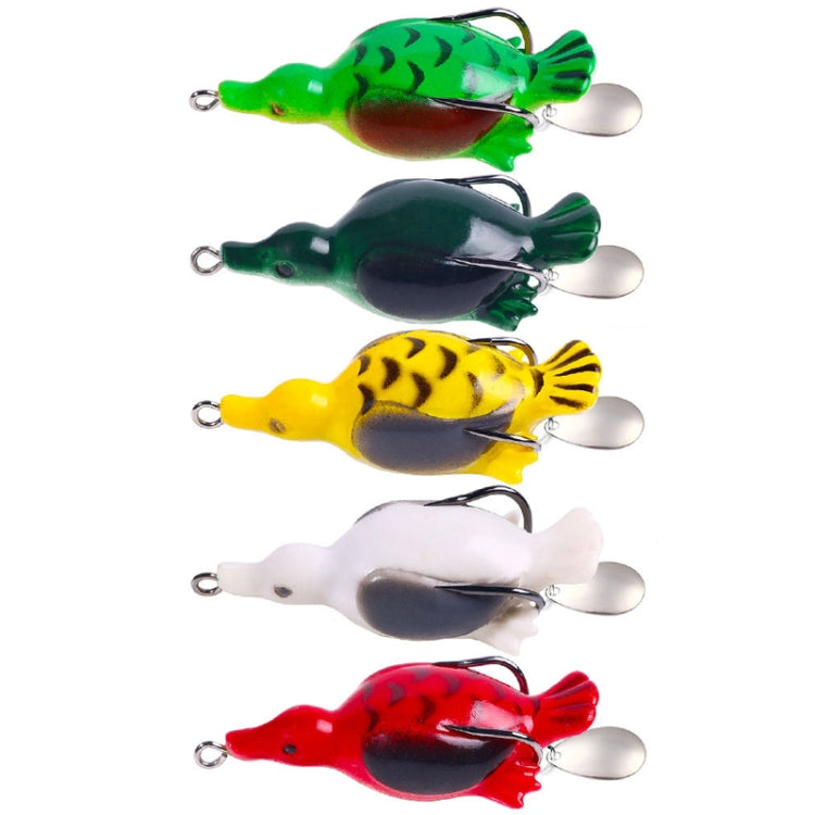 5colors /Set HENGJIA FO017 Lua Thunder Brogue Dummy Bait Blackfish Sequins Fishing Bait, Size: 6.8cm 11.5g