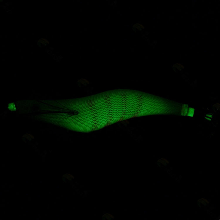 22colors /Set HENGJIA SJ059 Luminous Wooden Shrimp Dummy Bait Squid Hook Hard Bait, Size: 15cm 28g