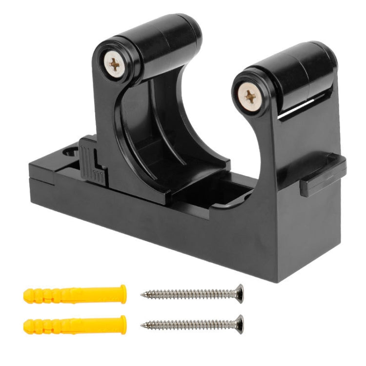DEEMOUNT RCK-051 Road Bicycle Parking Buckle Wall Hook Mountain Bike Parking Buckle(White Black)