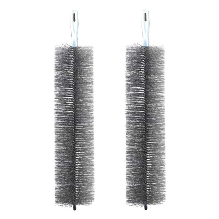 2pcs Bendable Fan Cleaning Brush Household Sofa Dusting And Removing Cleaner(Gray)