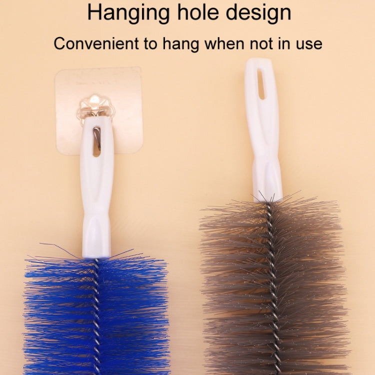 2pcs Bendable Fan Cleaning Brush Household Sofa Dusting And Removing Cleaner(Gray)