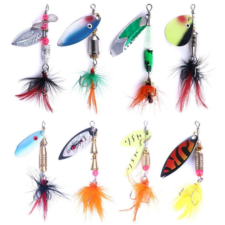 HENGJIA Composite Metal Sequins Fishing Lure Freshwater Fishing Dummy Bait, Model: SP021