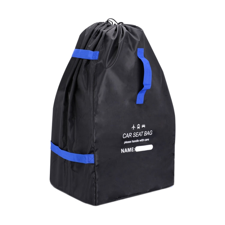 Car Child Safety Seat Travel Bag Baby Stroller Wheelchair Storage Bag(Blue)