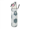470ml Summer Outdoor Sports Training Spray Cooling Water Cup, Color: Football 3-layers