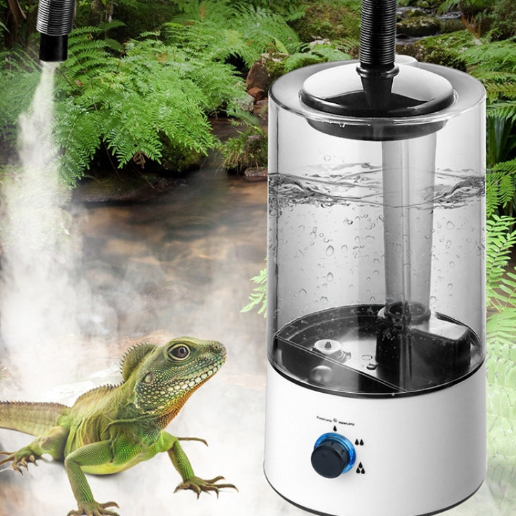 4L Reptile Humidifier Fogger Cool Mist Fog Mister with Tube for Tortoise Habita US Plug